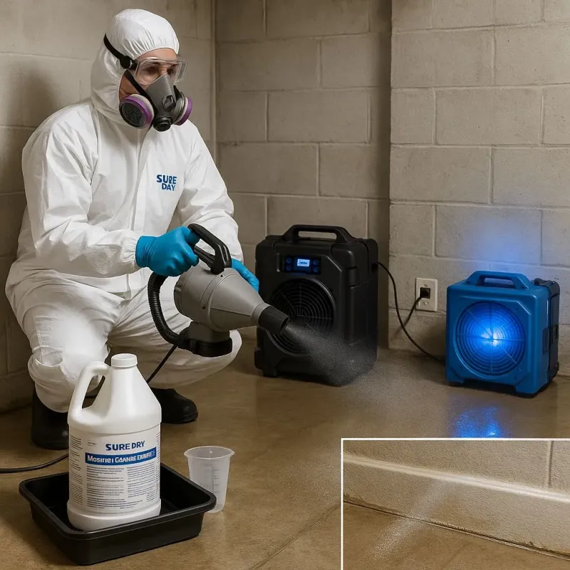 Sanitization and Odor Removal process in Ellicott City, MD